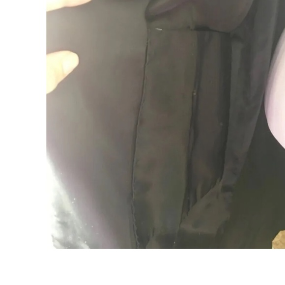 Vintage late late 1940’s 1950’s velvet swing coat with mink collar - Picture 8 of 8